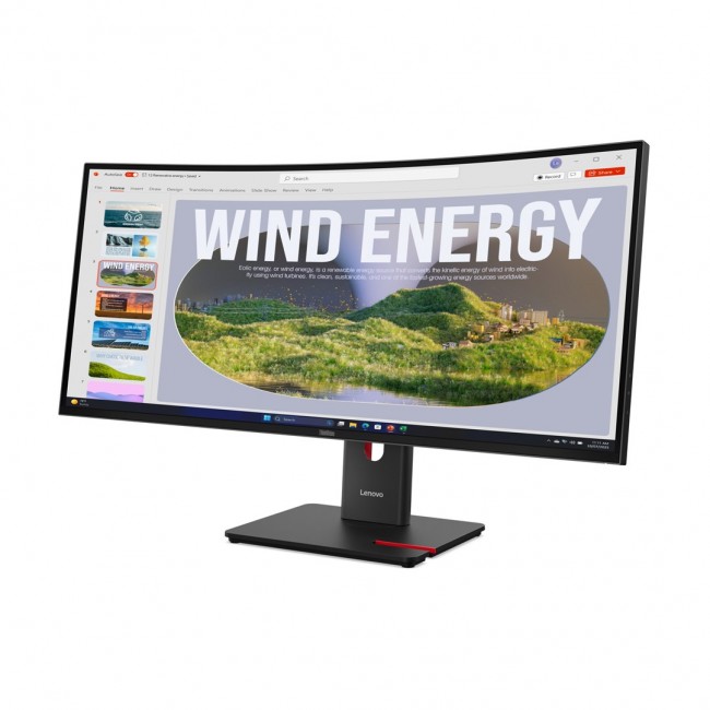 Lenovo ThinkVision T34WD-40 LED display 86.4 cm (34 Lenovo ThinkVision T34WD-40 LED display 86.4 cm (34