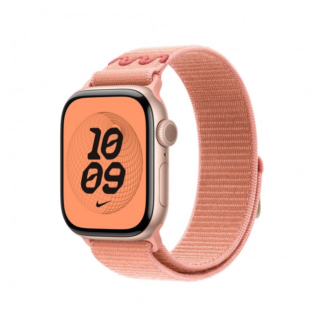 Apple Nike Sport Loop Band Pink Nylon, Recycled polyester, Spandex Apple Nike Sport Loop Band Pink Nylon, Recycled polyester, Spandex