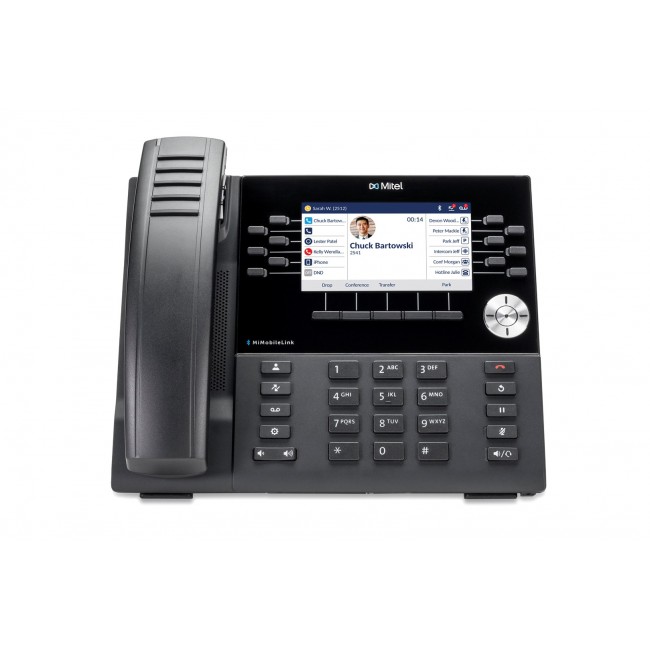 Mitel 6930w IP phone Black Wi-Fi