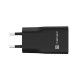 NATEC RIBERA GAN SLIM MAINS CHARGER 1 USB-A + 1 USB-C 20W BLACK NATEC RIBERA GAN SLIM MAINS CHARGER 1 USB-A + 1 USB-C 20W BLACK