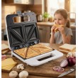 Esperanza EKT010W Sandwich toaster 1000W White