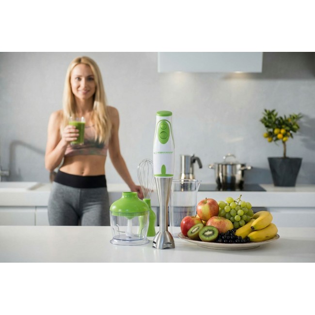 Esperanza EKM003G blender 0.75 L Immersion blender Green,White 450 W