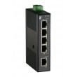 LevelOne 5-Port Fast Ethernet Industrial Switch, DIN-Rail, -20 C to 70 C