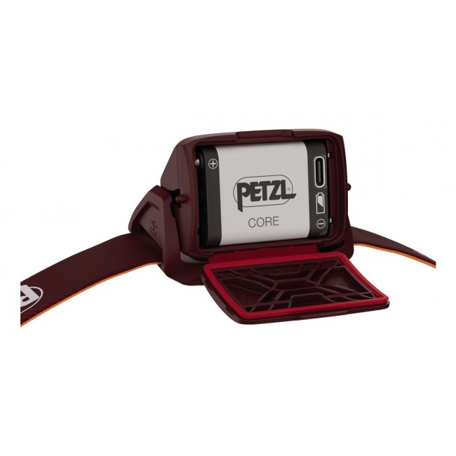 Petzl Actik Core Red Headband flashlight LED