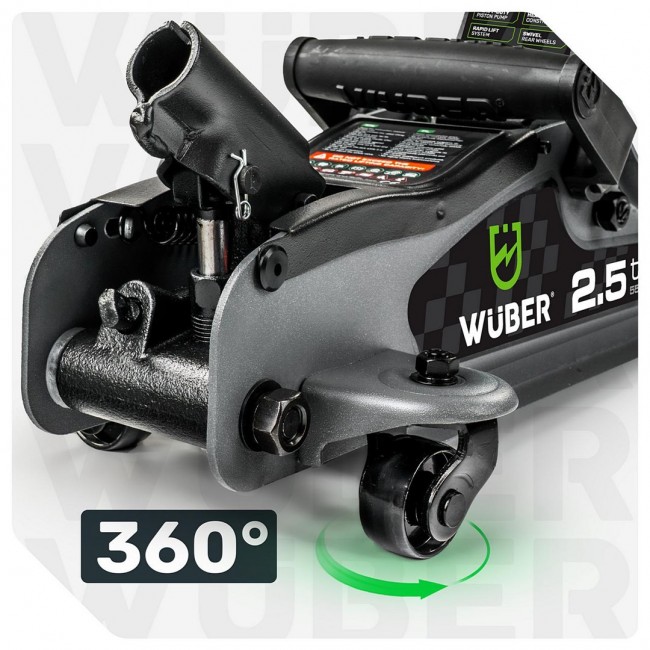 Low-profile car jack 80 360 mm 2.5 t W22001 WUBER