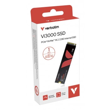 Verbatim Vi3000 PCIe NVMe M.2 SSD 1TB