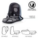 XD DESIGN ANTI-THEFT BACKPACK BOBBY HERO REGULAR BLUE P/N: P705.299 XD DESIGN ANTI-THEFT BACKPACK BOBBY HERO REGULAR BLUE P/N: P705.299