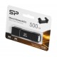 Silicon Power DS72 USB flash drive 500 GB USB Type-A / USB Type-C 3.2 Gen 2 (3.1 Gen 2) Black Silicon Power DS72 USB flash drive 500 GB USB Type-A / USB Type-C 3.2 Gen 2 (3.1 Gen 2) Black