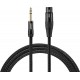 Warm Audio PREM-XLRF-TRSM-6 audio cable 1.8 m 6.35mm TRS XLR Black Warm Audio PREM-XLRF-TRSM-6 audio cable 1.8 m 6.35mm TRS XLR Black