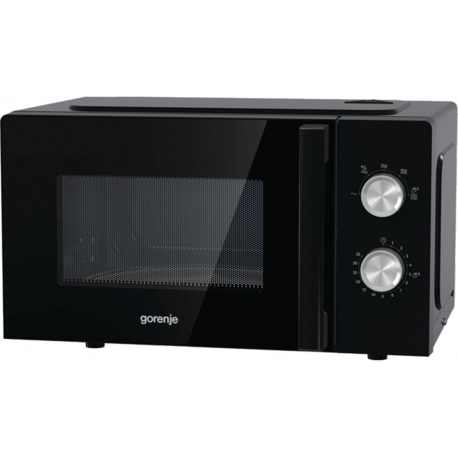 Gorenje MO17E1BH microwave Countertop Solo microwave 17 L 700 W Black Gorenje MO17E1BH microwave Countertop Solo microwave 17 L 700 W Black