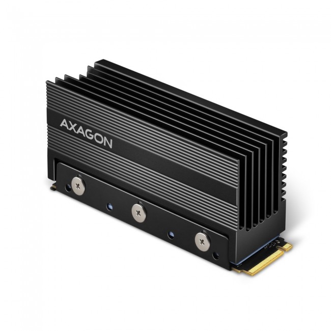Axagon CLR-M2XL computer cooling system M.2 NVMe SSD, Solid-state drive Heatsink/Radiator Black 1 pc(s) Axagon CLR-M2XL computer cooling system M.2 NVMe SSD, Solid-state drive Heatsink/Radiator Black 1 pc(s)