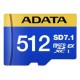 ADATA UD512GEX3L1-C memory card 512 GB MicroSDXC UHS-II ADATA UD512GEX3L1-C memory card 512 GB MicroSDXC UHS-II