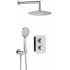 Concealed shower set with thermostatic BOX