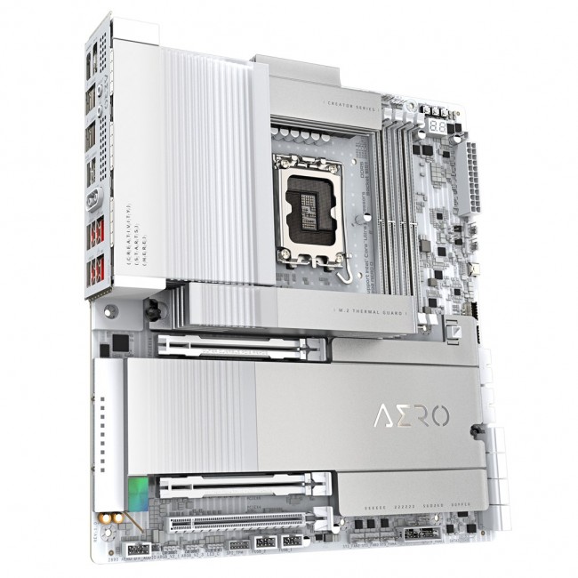 GIGABYTE Z890 AERO D Motherboard - Supports Intel Core Ultra (Series 2) CPUs, 16+1+2 phases VRM, up to 9500MHz DDR5 (OC), PCIe 5.0 M.2, Wi-Fi 7, Thunderbolt 5