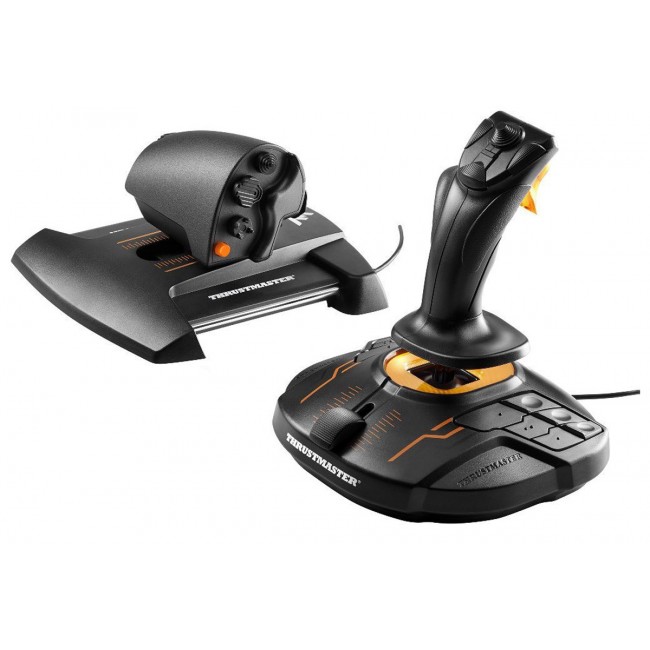 Thrustmaster T-16000M FCS Hotas Black, Orange USB Joystick Analogue / Digital MAC, PC Thrustmaster T-16000M FCS Hotas Black, Orange USB Joystick Analogue / Digital MAC, PC