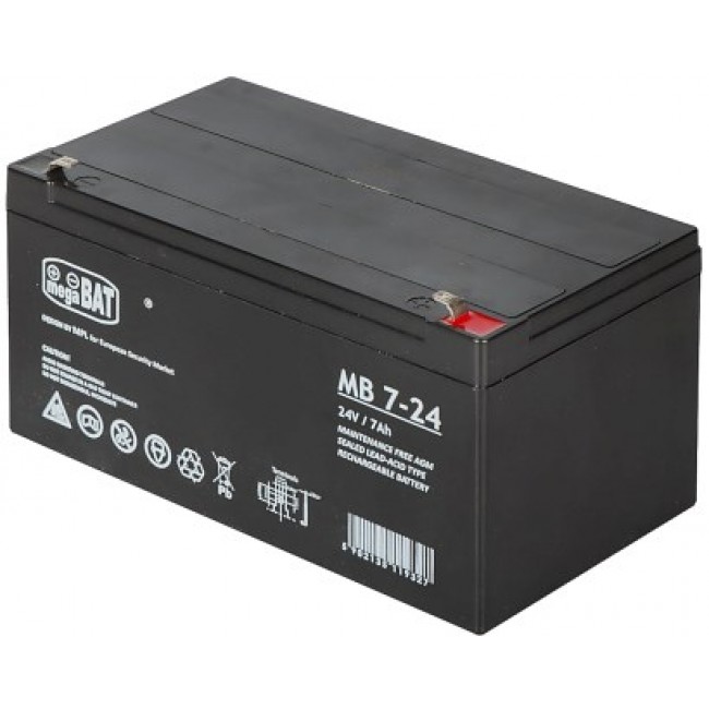 Battery 24V/7AH-MB megaBAT Battery 24V/7AH-MB megaBAT
