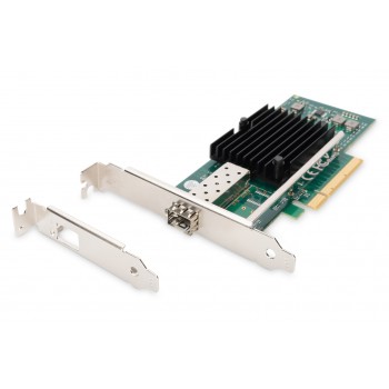 single fiber port SFP+ PCI Express card