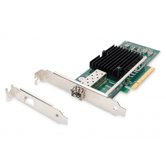 single fiber port SFP+ PCI Express card