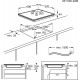 Electrolux EIV634 Built-in Zone induction hob 4 zone(s)