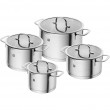 Set of 4 Zwilling TrueFlow Pots Set of 4 Zwilling TrueFlow Pots