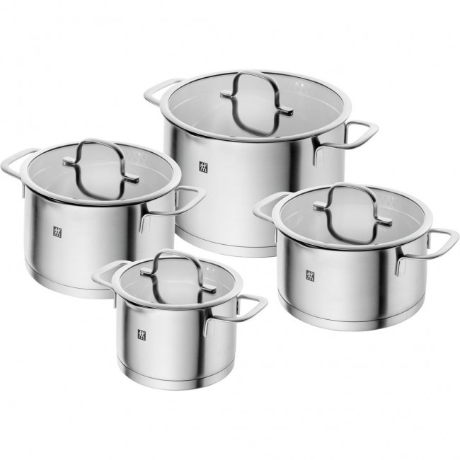 Set of 4 Zwilling TrueFlow Pots