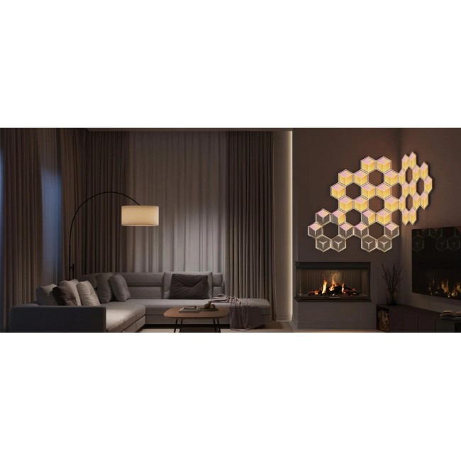 Govee H606A Glide Hexagon Light Panels Ultra 7-pack | LED Lighting | RGBIC, 2.4GHz Wi-Fi, Bluetooth Govee H606A Glide Hexagon Light Panels Ultra 7-pack | LED Lighting | RGBIC, 2.4GHz Wi-Fi, Bluetooth