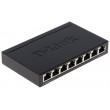 D-Link DGS-108 Unmanaged L2 Gigabit Ethernet (10/100/1000) Black