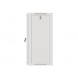 Lanberg wall-mounted installation rack cabinet 19'' 18U 600x450mm gray (glass door) Lanberg wall-mounted installation rack cabinet 19'' 18U 600x450mm gray (glass door)