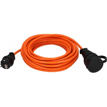 Brennenstuhl 1169930 power extension 10 m 1 AC outlet(s) Outdoor Orange