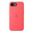 Apple iPhone 17e Silicone Case with MagSafe Bright Guava