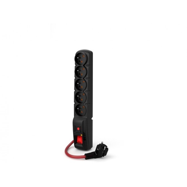 ACAR F5 POWER Black 5 AC outlet(s) 230 V 10 m