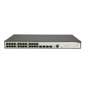 FiberHome S5800-28T-X-PE-AC network switch Managed L2/L3 Gigabit Ethernet (10/100/1000) Power over Ethernet (PoE) 1U Black, Grey