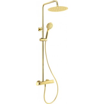 Rain shower with shower faucet
