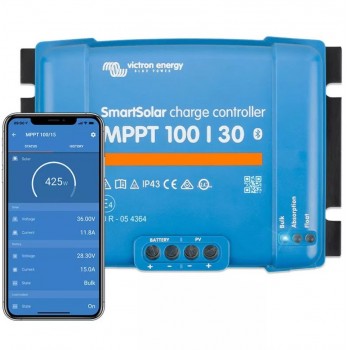 Victron Energy SmartSolar 100/30 Bluetooth charge controller