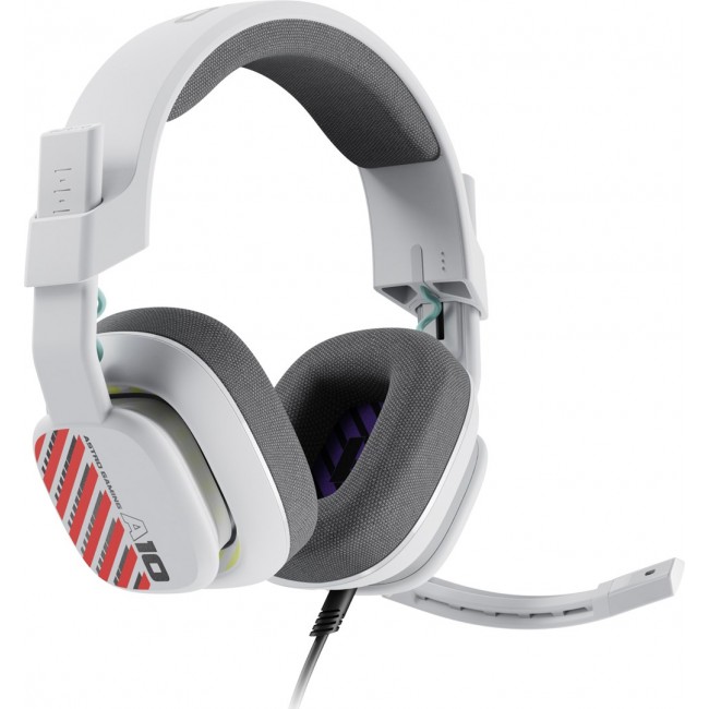 Logitech G A10 Headset Wired Head-band Gaming White Logitech G A10 Headset Wired Head-band Gaming White