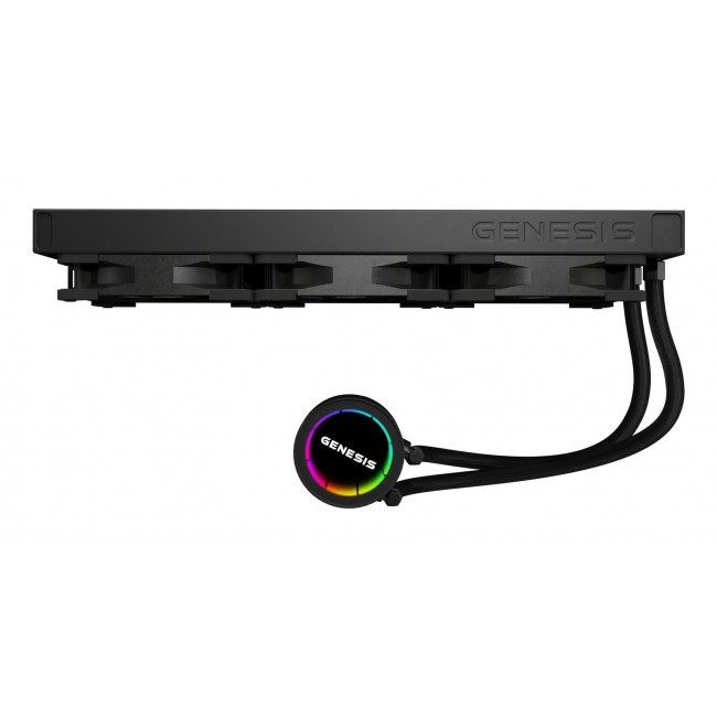 GENESIS NLG-2320 computer cooling system Computer case Liquid cooling kit Black GENESIS NLG-2320 computer cooling system Computer case Liquid cooling kit Black