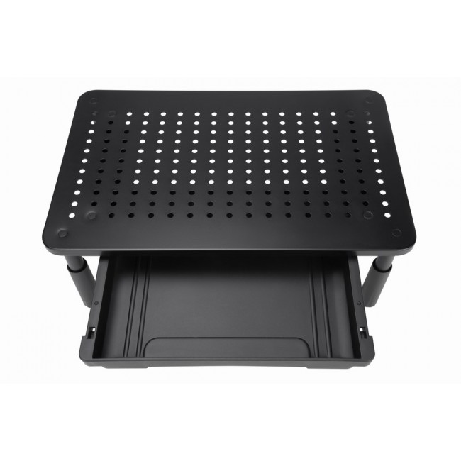 Gembird MS-TABLE-D-01 Adjustable monitor stand with drawer (rectangle) Gembird MS-TABLE-D-01 Adjustable monitor stand with drawer (rectangle)