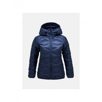 Women's down jacket PEAK He.down blu