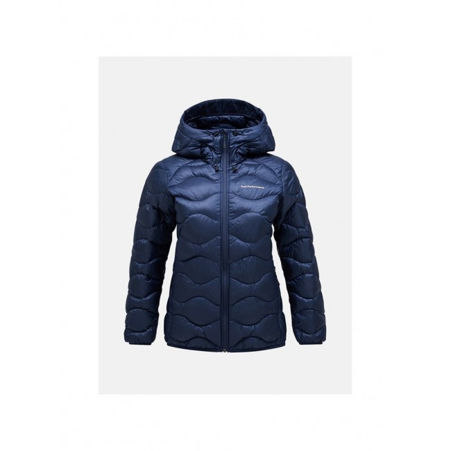 Women's down jacket PEAK He.down blu