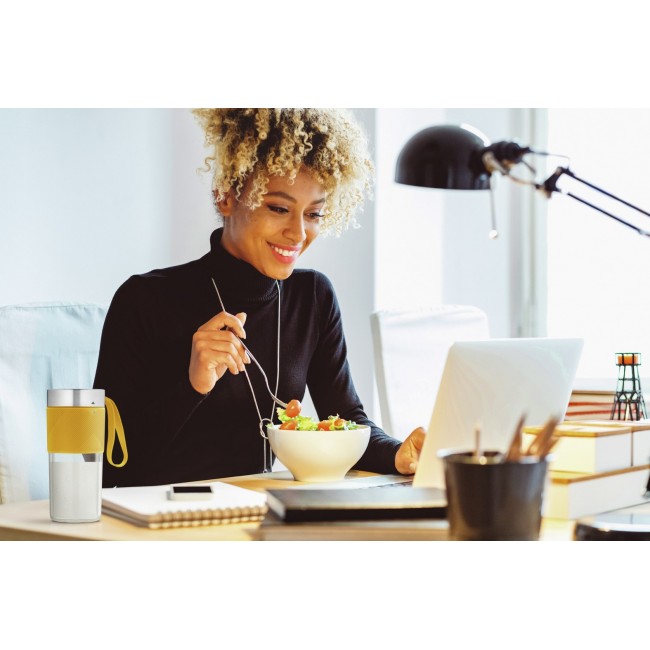 Tefal Lightmix BL1C0230 blender 0.3 L Portable blender Stainless steel, Transparent, Yellow