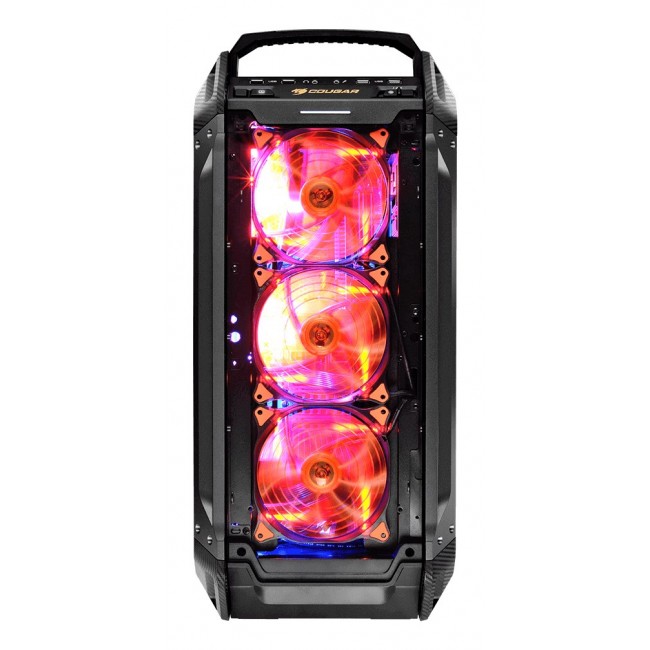 COUGAR Full Tower Case, Panzer Max-G, Black