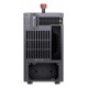Jonsbo T6 PC Case, Mini-Tower, Mini-ITX, Tempered Glass, Wood, black