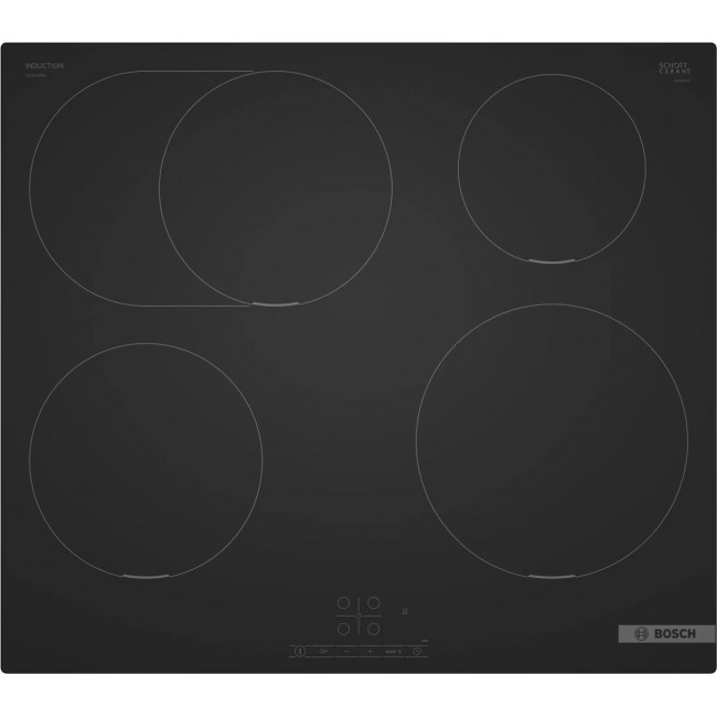 Bosch PIF61ABB5E hob Black Built-in 60 cm Zone induction hob 4 zone(s) Bosch PIF61ABB5E hob Black Built-in 60 cm Zone induction hob 4 zone(s)
