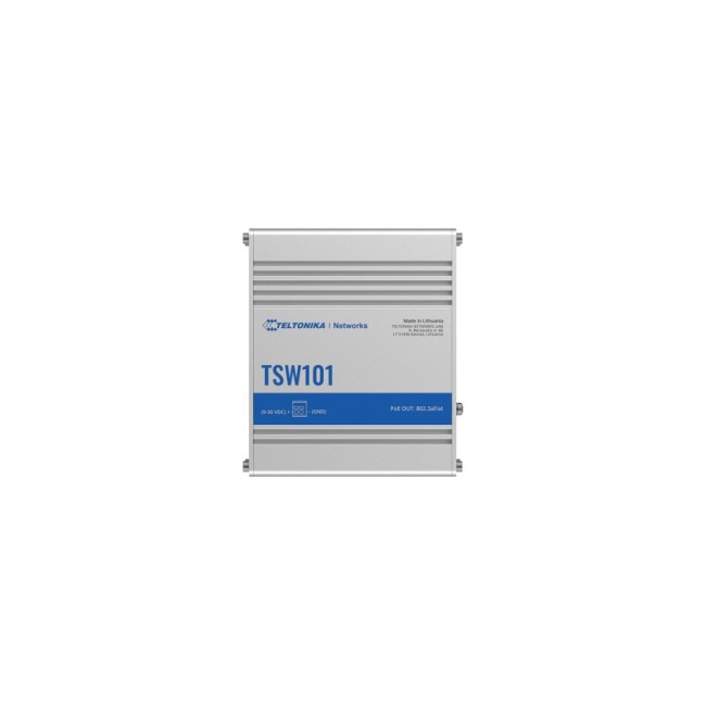 Teltonika TSW101 Gigabit Ethernet (10/100/1000) Power over Ethernet (PoE) Metallic