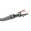 Goobay CAT 6 network cable, S/FTP (PiMF), grey, 100m Goobay CAT 6 network cable, S/FTP (PiMF), grey, 100m