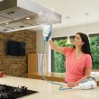 Black & Decker BHSM166DSM steam cleaner Steam mop 0.5 L 1600 W Aqua colour, White