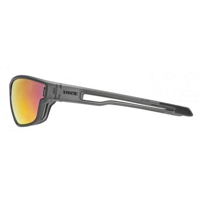 Uvex 5330872213 sports glasses Unisex Full rim Grey