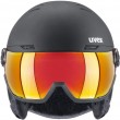 UVEX Wanted Visor Ski Helmet Black 58 61 cm (L)