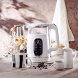 Adler AD 1305WG electric kettle 1.7 L 2200 W Transparent, Gold, White