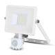 LED projector V-TAC VT-20-S-B 20W SAMSUNG CHIP Motion sensor 6400K 1600lm (SKU 450) White LED projector V-TAC VT-20-S-B 20W SAMSUNG CHIP Motion sensor 6400K 1600lm (SKU 450) White